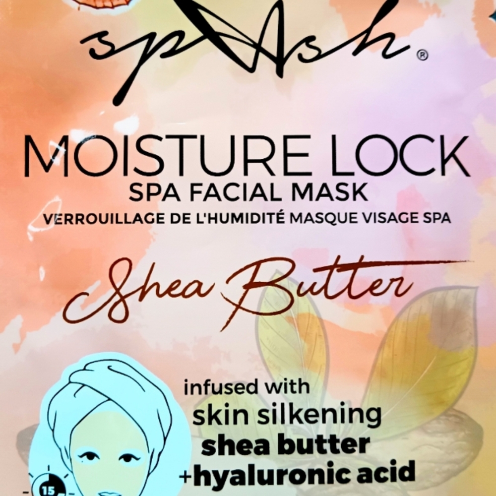 🎁 FREE GIFT 🎁 SEALED BRAND NEW SPA FACIAL MASK Shea Butter + Hyaluronic Acid - Picture 2 of 2